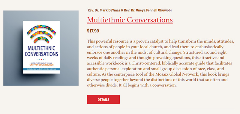 Screenshot of Multiethnic Conversations