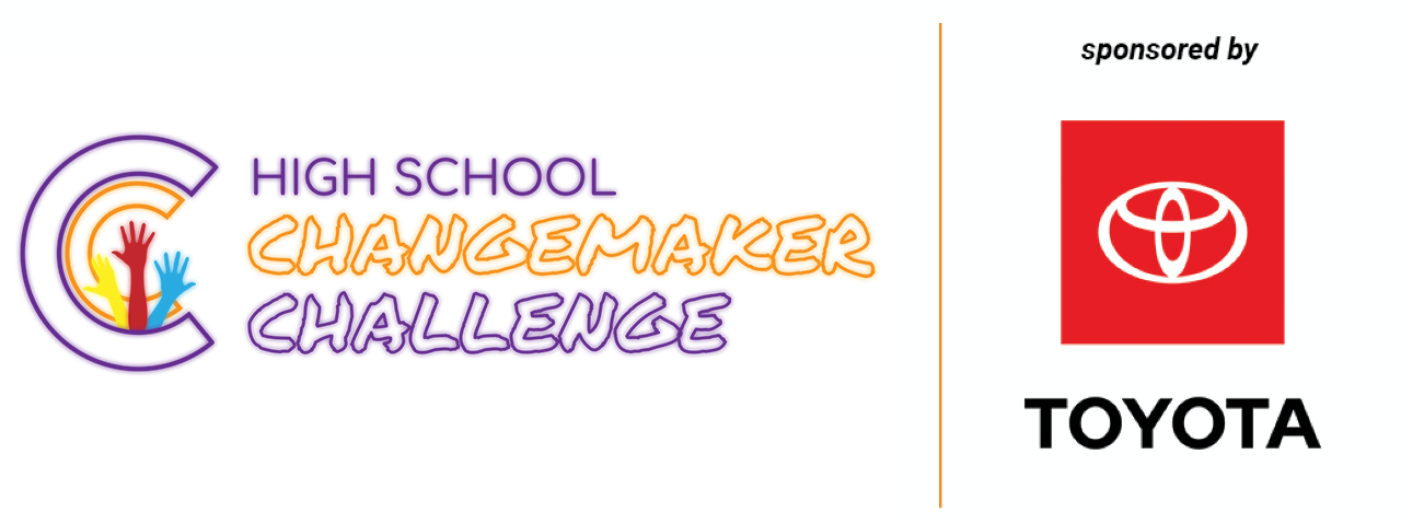 High School Changemaker Challenge and Toyota Logos