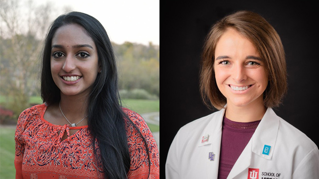 Meghana Bhaskara and Annie Stenftenagel